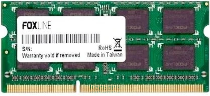 SO-DIMM DDR4 4Gb Foxline 3200Mhz CL22 (512*8) (FL3200D4S22-4G)