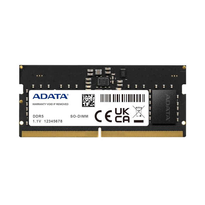 SO-DIMM DDR5 8Gb AData AD5S48008G-S 4800Mhz CL40 1.1В single rank Ret