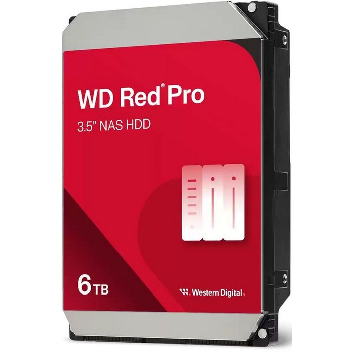 Western Digital SATA-III 6TB WD6005FFBX NAS Red Pro (7200rpm) 256Mb 3.5"
