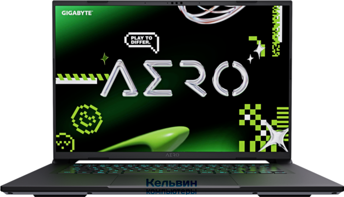 Gigabyte Aero X16 1WH Ryzen AI 7 350 16Gb SSD1Tb NVIDIA GeForce RTX 5070 8Gb 16" IPS QHD+ (2560x1600) без ОС silver WiFi BT Cam (1WH93KZC94DD)