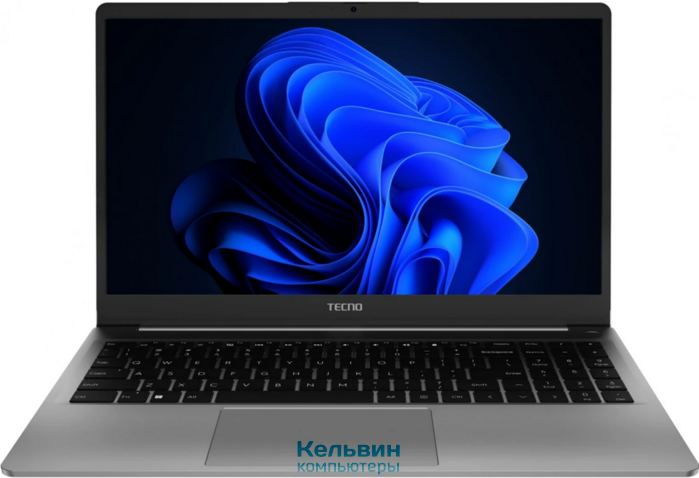 Tecno MegaBook K16SFA Ryzen 5 7535HS 16Gb SSD512Gb AMD Radeon 660M 16" IPS WUXGA (1920x1200) Windows 11 Home grey WiFi BT Cam 6060mAh (71005000406) (4894947110801)
