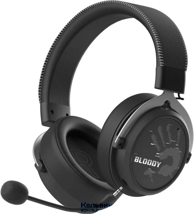 A4Tech Bloody MR590 Sports красный/черный 1.5м мониторные BT/Radio/3.5mm оголовье (MR590+ WIRED/SPORT RED) (1971784)