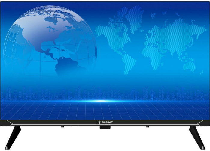 Raskat 24" 24H1000B HD (1366x768), 60 Гц, поддержка DVB-T2, HDMI, USB