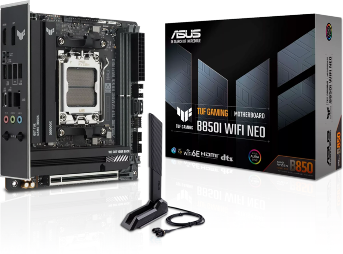 ASUS TUF GAMING B850I WIFI NEO miniITX