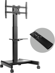 TS1552E-B черный 43"-75" макс.65кг напольный мобильный