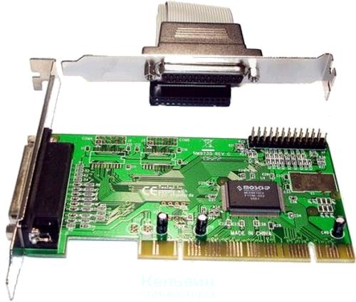 PCI контроллер 2 LPT Espada PIO9815