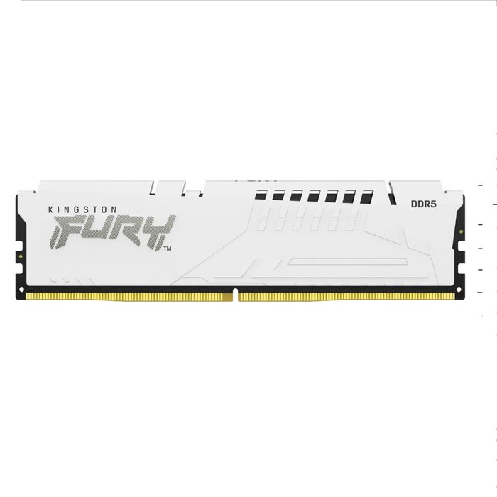 DIMM DDR5 32Gb Kingston 6000Mhz CL36 FURY Beast White EXPO (KF560C36BWE-32)
