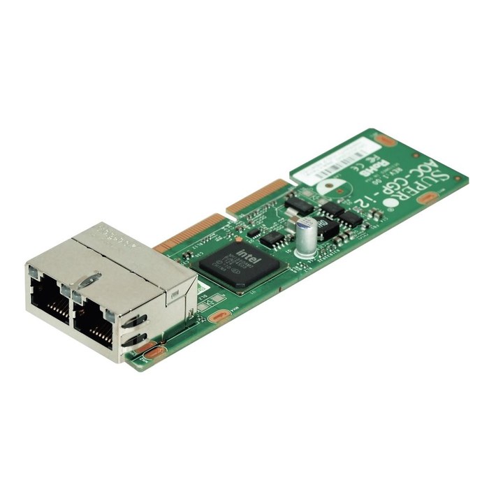 Сетевой адаптер SuperMicro AOM-CGP-I2M Intel i350 MicroLP 2-port Gigabit Ethernet
