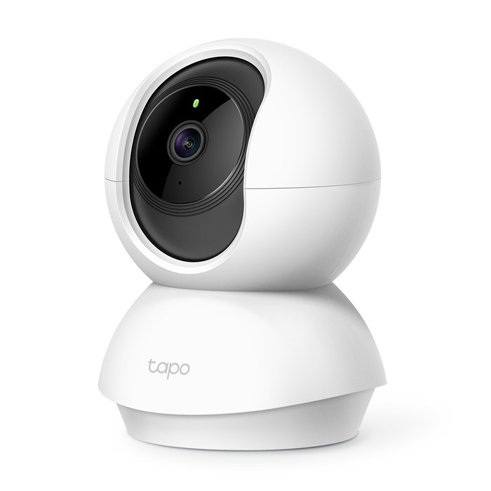 TP-LINK Tapo C200 1080P для внутреннего использования, поворот по горизонтали – 360° поворот по вертикали – 114°, поддержка ночного видения, обнаружение движения, двусторонняя аудиосвязь, слот для карты MicroSD до 128G, (088095)