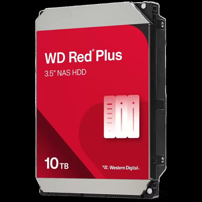 Western Digital 10TB Red plus, Cache 512MB WD100EFGX