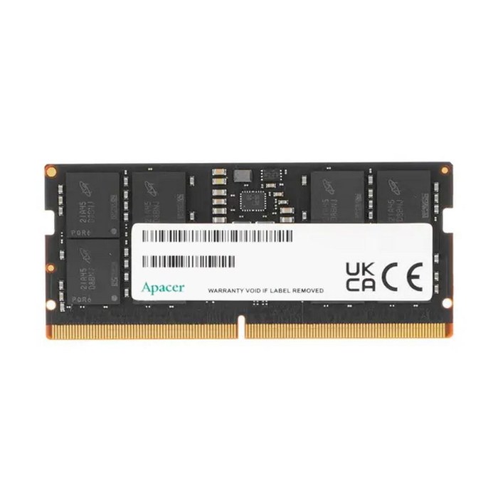 SO-DIMM DDR5 16Gb Apacer 4800Mhz CL40, 1.2V, 2048x8, (FS.16G2A.PTH) (AS16GHB48CTBBGH)
