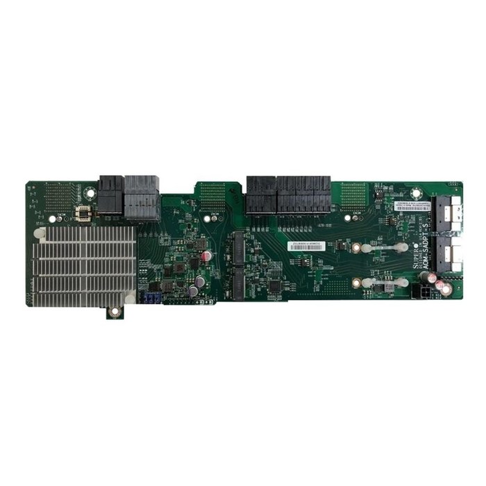 Плата расширения SuperMicro AOM-SADPT-S Bypass card for serviceable 60/90 Bay Systems, PCI Switch, 2x M.2 (2280/22110)