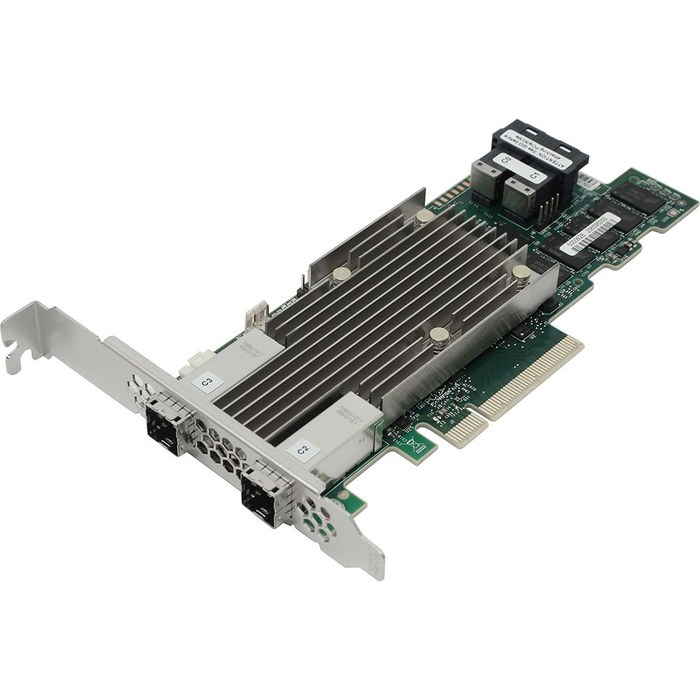 RAID-контроллер LSI Broadcom 9480-8i8e SGL (05-50031-00) PCIe 3.1 x8 LP, SAS/SATA/NVMe, RAID 0,1,5,6,10,50,60, 16port(2 * int SFF8643 + 2 * ext SFF8644), 4GB Cache, 3516ROC RTL (05-50031-00009)
