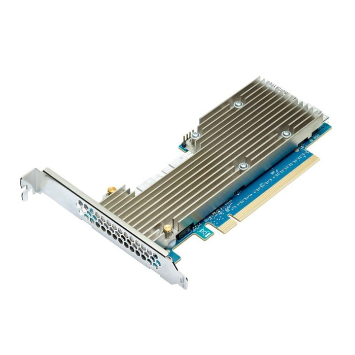 HBA-адаптер LSI Broadcom P411W-32P (05-50054-00) NVMe HBA Adapter, PCIe 4.0 x16 LP, 32port ( 4* int SFF8654), PEX88048,