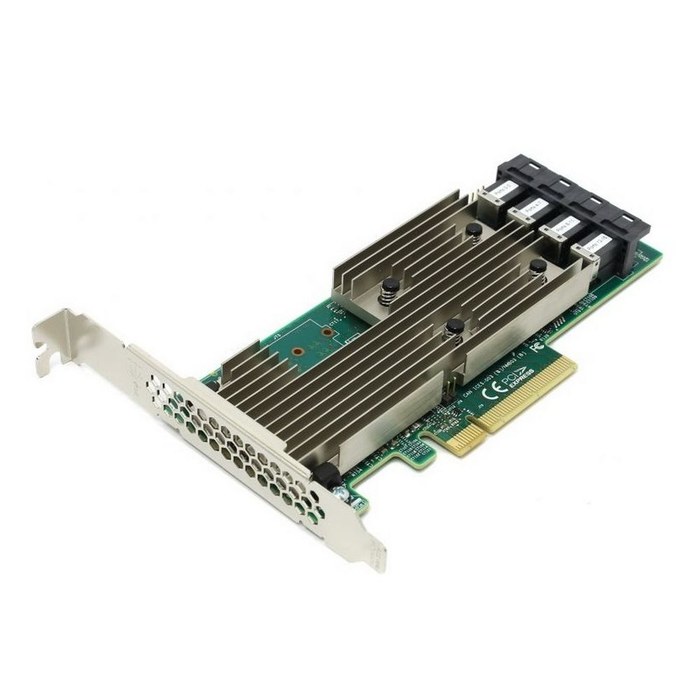 HBA-адаптер LSI Broadcom 9305-16i SGL (05-25703-00 / 03-25703-02004) PCIe 3.0 x8 LP, SAS/SATA 12G HBA, 16port(4*int SFF8643), 3224 IOC, (007226) (05-25703-00005 / 03-25703-02004)