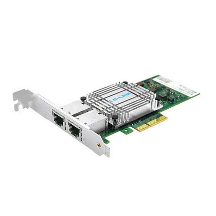 Сетевая карта LR-Link NIC PCIe 3.0 x4, 2 x 10G, Base-T, Intel X550 chipset (FH+LP) (LREC9812BT)