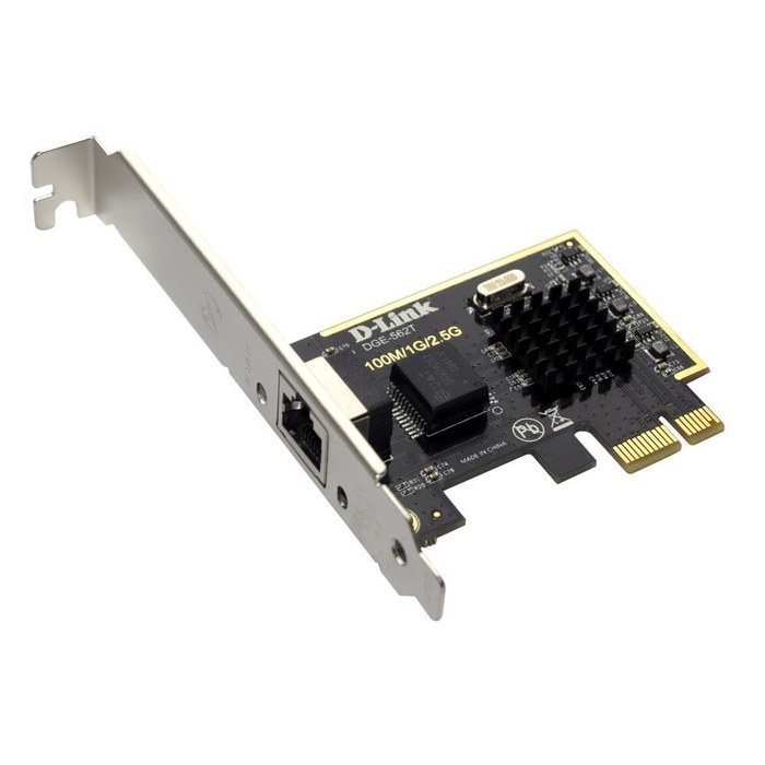 Сетевой адаптер D-LINK DGE-562T/A2A PCI Express 1PORT 100/1000/2.5G RJ45