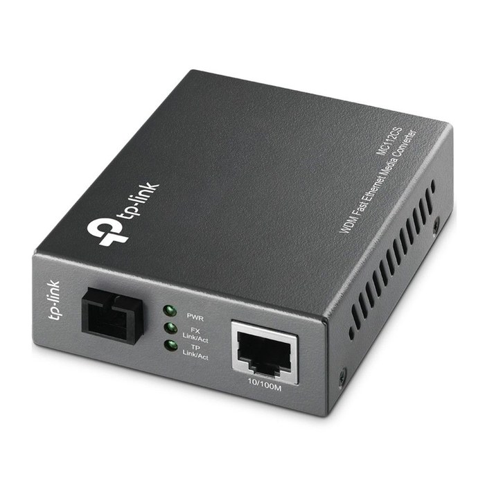 TP-Link MC112CS медиаконвертер Fast Ethernet, 802.3u, WDM медиаконвертер Fast Ethernet, 802.3u, WDM