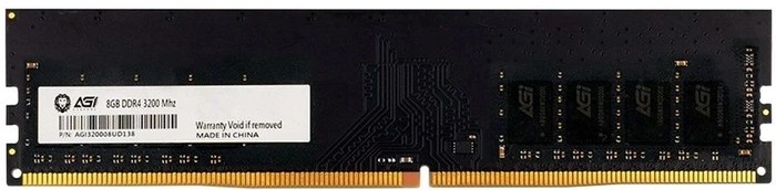 DDR4 8GB 3200MHz AGi AGI320008UD138-ST UD138 Tray PC4-25600 CL22 DIMM 288-pin 1.2В Tray