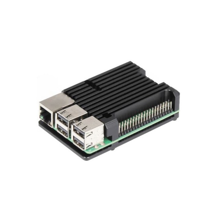 ACD RA505 Black Metal Aluminum Case for Raspberry Pi 4B (RASP4487)