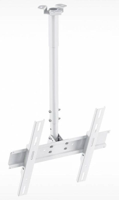 для телевизора Holder PR-101-W белый 32"-65" макс.60кг потолочный фиксированный