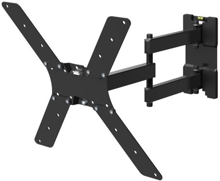 для телевизора Holder LCD-5566-B черный 32"-55" макс.45кг настенный поворотно-выдвижной и наклонный