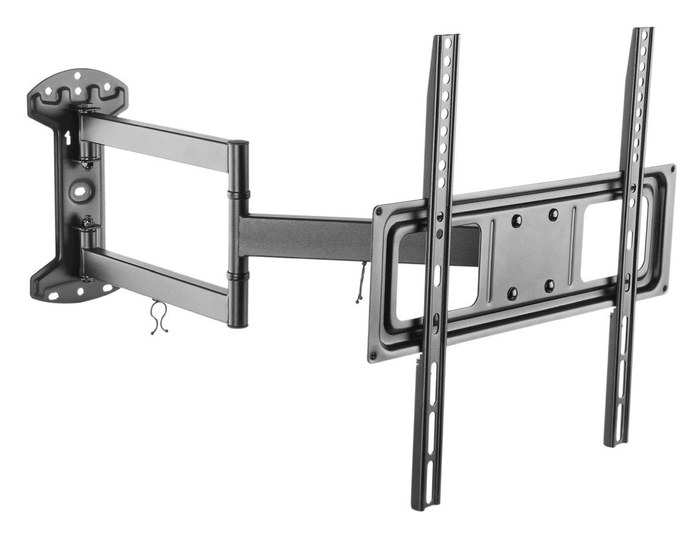 для телевизора Ultramounts UM906 черный 32"-55" макс.35кг настенный поворотно-выдвижной и наклонный