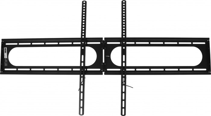 для телевизора Hama 00220843 черный 37"-120" макс.100кг настенный фиксированный