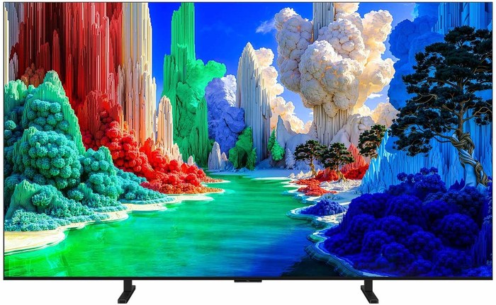QLED TCL 55" 55A400 Slim черный 4K Ultra HD 144Hz MEMC DVB-T DVB-T2 DVB-C DVB-S DVB-S2 USB WiFi Smart TV