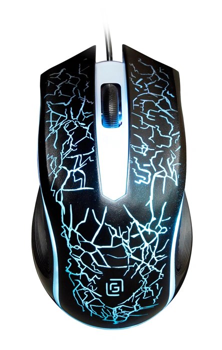 Oklick 395M SHADOW черный оптическая 1500dpi USB для ноутбука 3but (1102286)