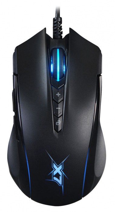 A4Tech X89 черный оптическая 2400dpi USB 8but (X89 (BLACK))