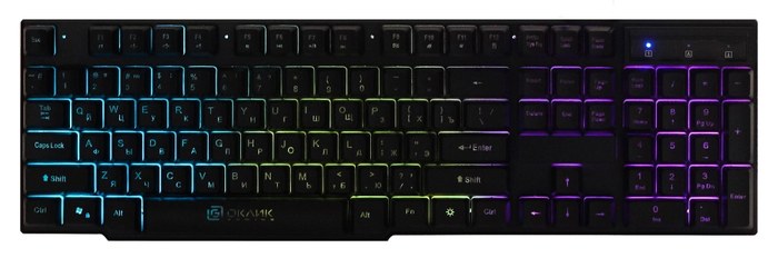 Oklick 780G SLAYER черный USB for gamer LED