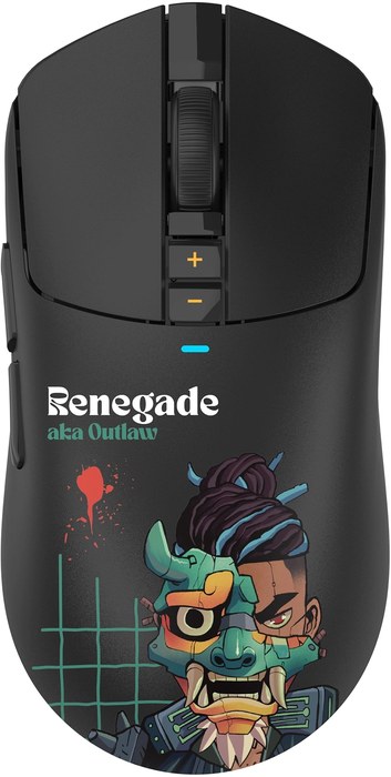A4Tech Bloody R72 Ultra Duo Renegade черный оптическая 20000dpi беспров. USB/USB-C 7but