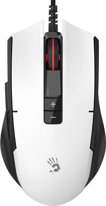 A4Tech Bloody ES8 белый оптическая 6000dpi USB 7but (ES8 PANDA WHITE)