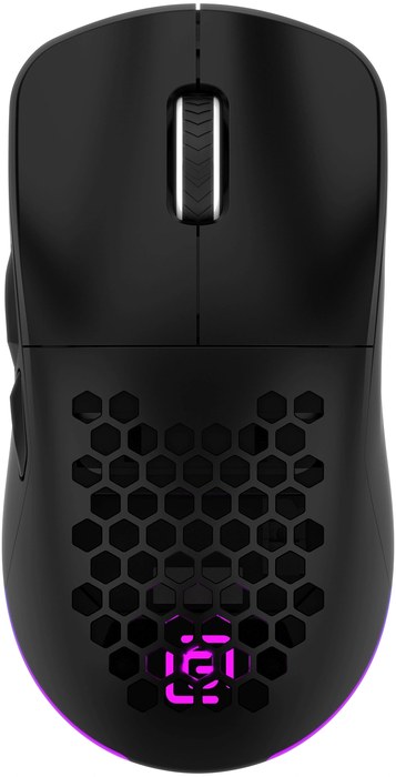 Оклик 900GMW черный оптическая 26000dpi беспров. BT/Radio USB 6but (1796786)