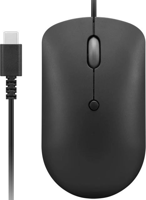Lenovo 400 черный оптическая 2400dpi USB-C 3but (GY51D20875)