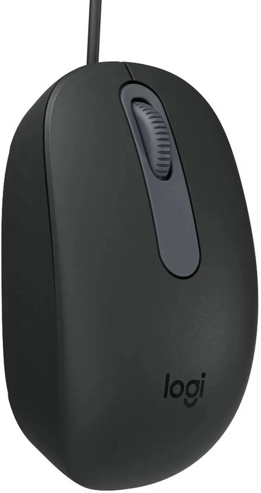 Logitech M86 черный оптическая 8000dpi USB для ноутбука 2but (910-007661)