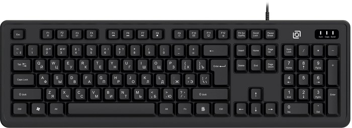 Оклик K175 черный USB Multimedia кабель 1.8м
