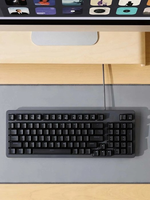 Logitech K848 механическая черный USB (920-013904)