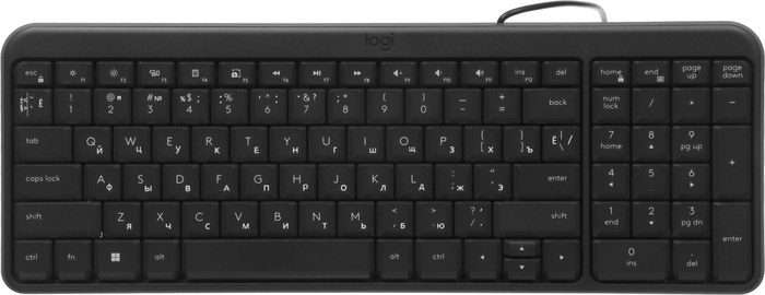 Logitech K106 черный USB slim (920-013902)