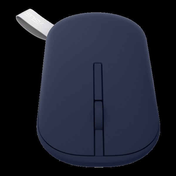 Аксессуары Беспроводная мышь ASUS Marshmallow Mouse MD100/BT+2,4 GHz/1600dpi/Синий