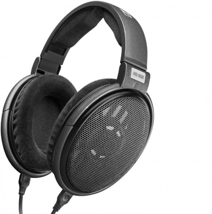 накладные Sennheiser HD 650 3м черный проводные оголовье (508825 HD 650)