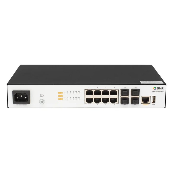SNR-S5210G-8TX-DC