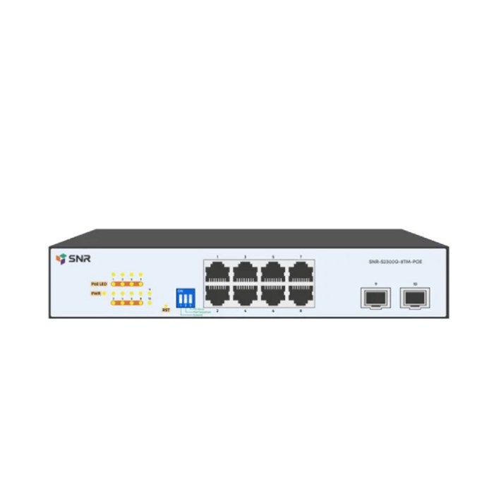 SNR-S2300G-8TM-POE